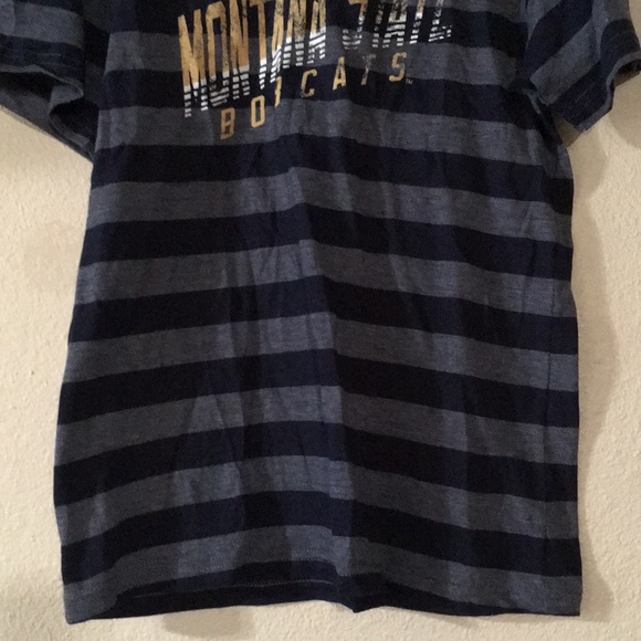 Montana State Bobcats Blue Short Sleeve Tee Size M - Picture 5 of 12